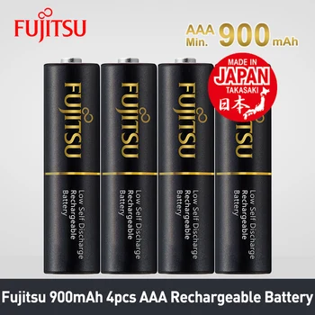 Fujitsu Original Made in Japan 4Pcs/Pack 900mAh Ni-MH AAA Rechargeable Battery 1.2V Reuse Up to 500 Times Produced in 2018
Fujitsu Original Made in Japan 4Pcs/Pack 900mAh Ni-MH AAA Rechargeable Battery 1.2V Reuse Up to 500 Times Produced in 2018