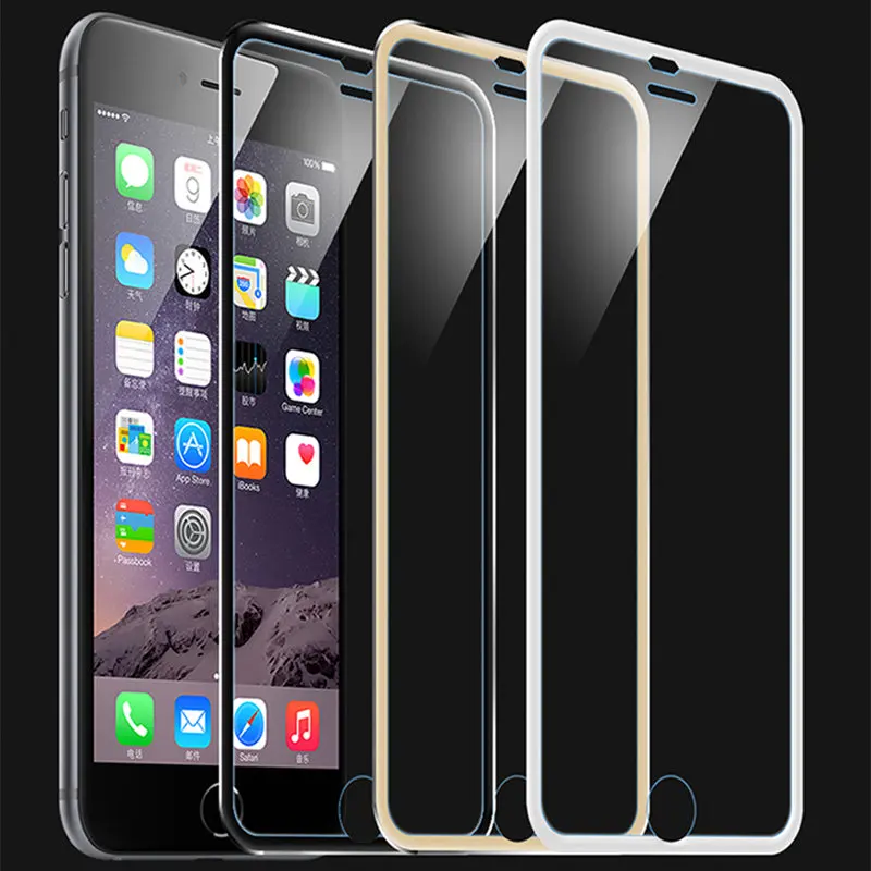 3D Full Cover Aluminum Alloy Tempered Glass for Iphone 6 6S 7 S 8 Plus 9H Screen Protector Phone Protective Guard Glass Film
3D Full Cover Aluminum Alloy Tempered Glass for Iphone 6 6S 7 S 8 Plus 9H Screen Protector Phone Protective Guard Glass Film