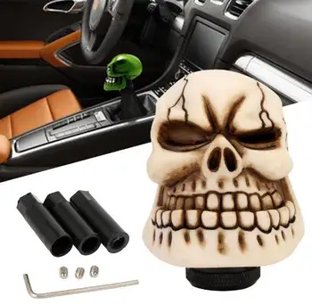 Resin Craft Car Manual Gear Knob Shifter Lever Wicked Carved Skull Universal Fit For BMW Ford Passat Honda Audi Toyota Golf
Resin Craft Car Manual Gear Knob Shifter Lever Wicked Carved Skull Universal Fit For BMW Ford Passat Honda Audi Toyota Golf