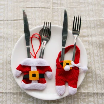 6pcs/set New Year's Decor Tableware Covers Silverware Bags Christmas Ornaments Christmas Decorations For Home Party Supplies
6pcs/set New Year's Decor Tableware Covers Silverware Bags Christmas Ornaments Christmas Decorations For Home Party Supplies