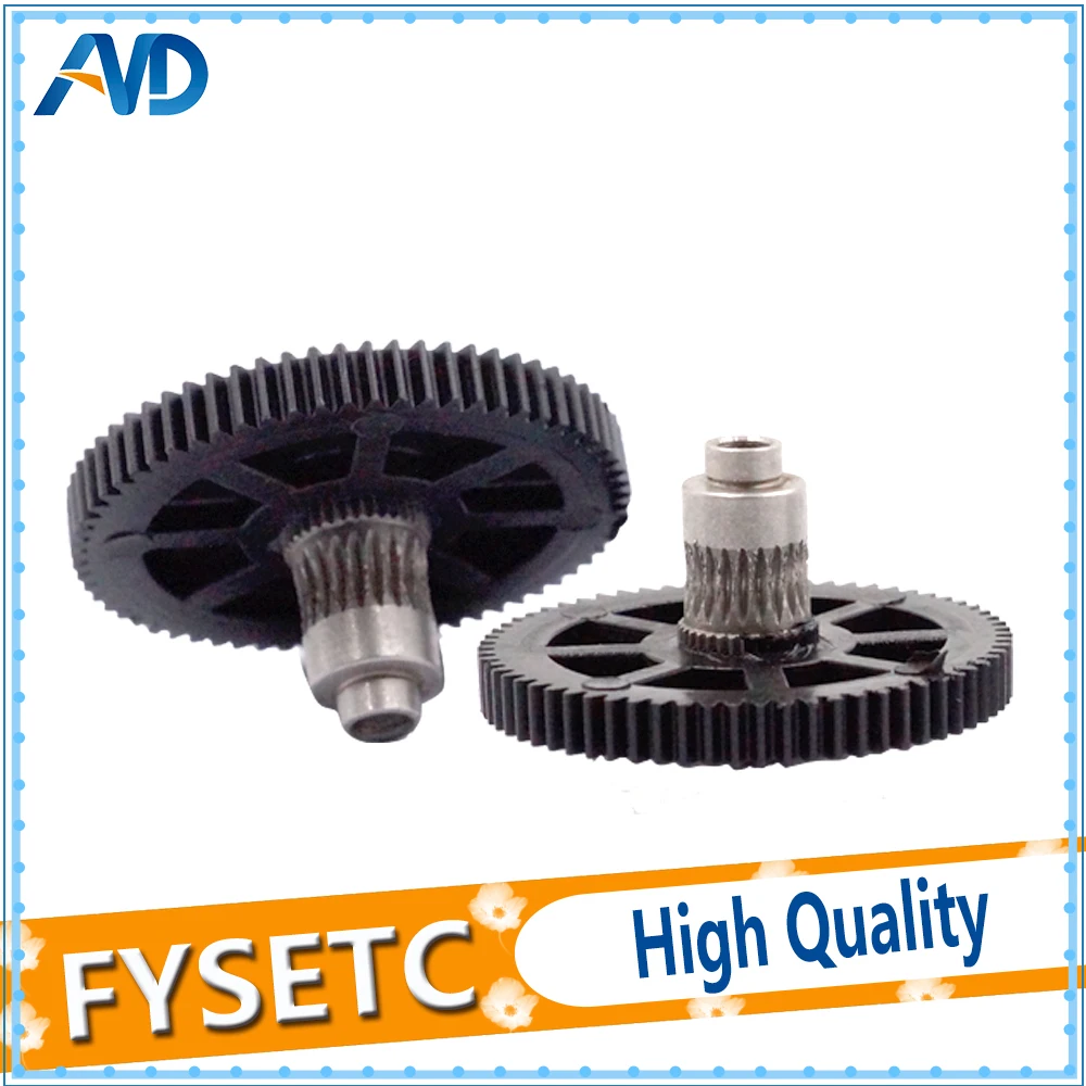 2pcs Titan Extruder Big Gear 66 Tooth Modulus 0.5 Stainless Steel Plastic Big Gear For 3D printer
2pcs Titan Extruder Big Gear 66 Tooth Modulus 0.5 Stainless Steel Plastic Big Gear For 3D printer