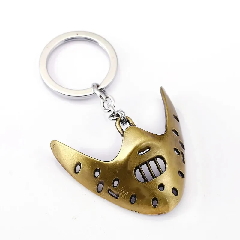 The Silence of the Lambs Metal Zinc alloy Mask Keychain Ogre Hannibal 3D Mask Key Ring Key Chain Men Fashion Pendant Key Holder
The Silence of the Lambs Metal Zinc alloy Mask Keychain Ogre Hannibal 3D Mask Key Ring Key Chain Men Fashion Pendant Key Holder
