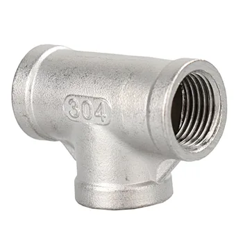 1 PC New 1/2" Tee 3 way Female Stainless Steel 304 Threaded Pipe Fitting NPT Tool
1 PC New 1/2" Tee 3 way Female Stainless Steel 304 Threaded Pipe Fitting NPT Tool
