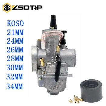 ZSDTRP Universal Modified Motorcycle Koso PWK 2T/4T Carburetor 24 26 28 30 32 34 mm With Power Jet Fit Race Scooter ATV UTV
ZSDTRP Universal Modified Motorcycle Koso PWK 2T/4T Carburetor 24 26 28 30 32 34 mm With Power Jet Fit Race Scooter ATV UTV