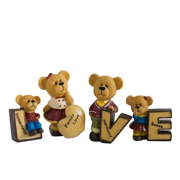 about 7-10cm environmental plastic love bears model ornaments,one lot / 4 pieces furnishings home decoration birthday gift a2292
about 7-10cm environmental plastic love bears model ornaments,one lot / 4 pieces furnishings home decoration birthday gift a2292