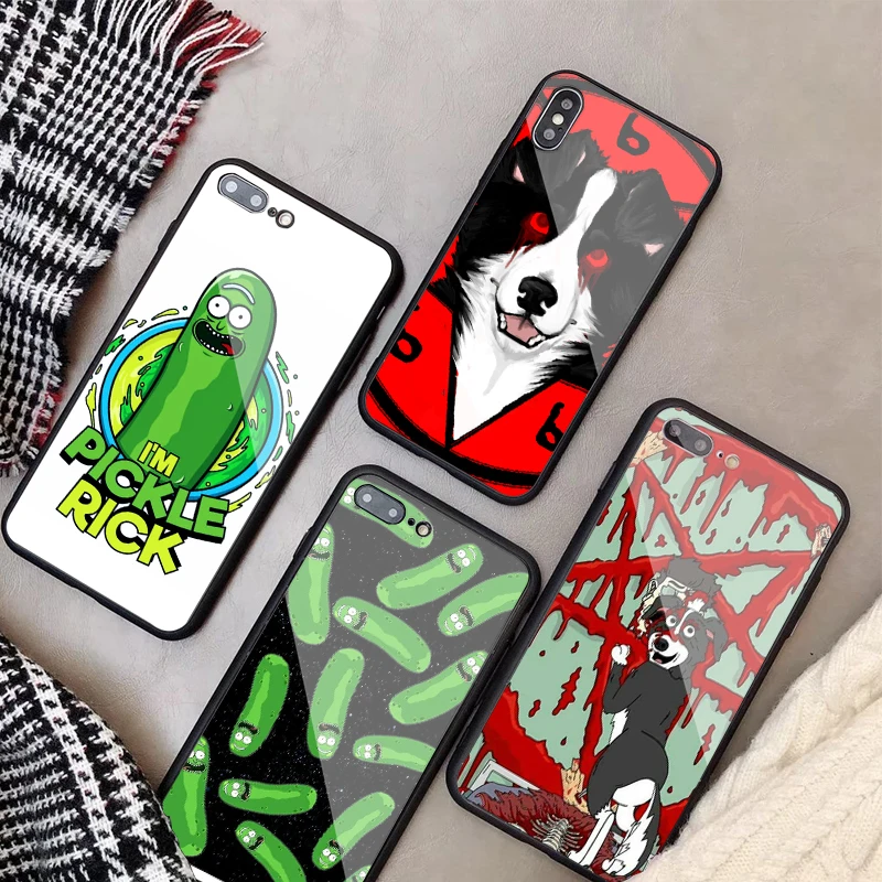 mr pickles cucumber rick meme Tempered Glass Phone Case For iPhone X XR XS XS Max 8 7 6 Plus For iPhone 5 5C SE 5S 6S
mr pickles cucumber rick meme Tempered Glass Phone Case For iPhone X XR XS XS Max 8 7 6 Plus For iPhone 5 5C SE 5S 6S