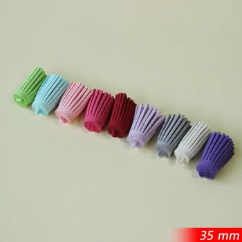 35mm Height Suede Leather Cords Tassel Fiber Fringe Tassel For Bags Keychain Purse Phone Plug Charms Fashion Assorted Colors
35mm Height Suede Leather Cords Tassel Fiber Fringe Tassel For Bags Keychain Purse Phone Plug Charms Fashion Assorted Colors