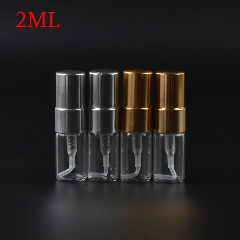 MUB - 10Pieces/Lot 2ML Perfume Bottle With Metal Spray Empty Perfume Glass Bottles Atomizer Refillable Sprayer Pump
MUB - 10Pieces/Lot 2ML Perfume Bottle With Metal Spray Empty Perfume Glass Bottles Atomizer Refillable Sprayer Pump