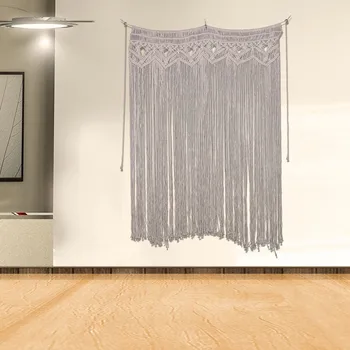 New Knitting Bohemia Hanging Wall Tapestry Handmade Cotton Tassel Tapestries Living Room Wedding Decorations Wall Art Large Size
New Knitting Bohemia Hanging Wall Tapestry Handmade Cotton Tassel Tapestries Living Room Wedding Decorations Wall Art Large Size