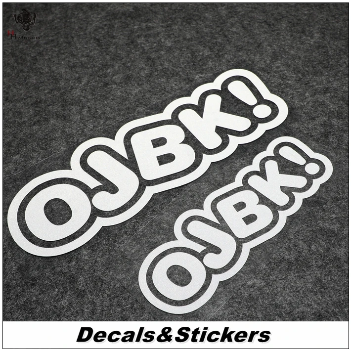 NO.L069 OJBK! JDM Hella Flush 3M Reflective Modified Stickers Car Helmet MOTO GP Waterproof Decals Racing Motorcycle
NO.L069 OJBK! JDM Hella Flush 3M Reflective Modified Stickers Car Helmet MOTO GP Waterproof Decals Racing Motorcycle