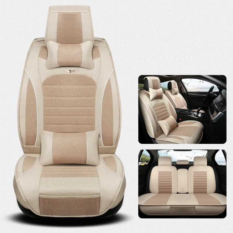 (Front+Back) Deluxe Linen Universal Car Seat covers for Skoda Octavia 1 2 a5 a7 RS Superb 2 3 2017 2016 2015 2014 2013 2012 2011 
(Front+Back) Deluxe Linen Universal Car Seat covers for Skoda Octavia 1 2 a5 a7 RS Superb 2 3 2017 2016 2015 2014 2013 2012 2011