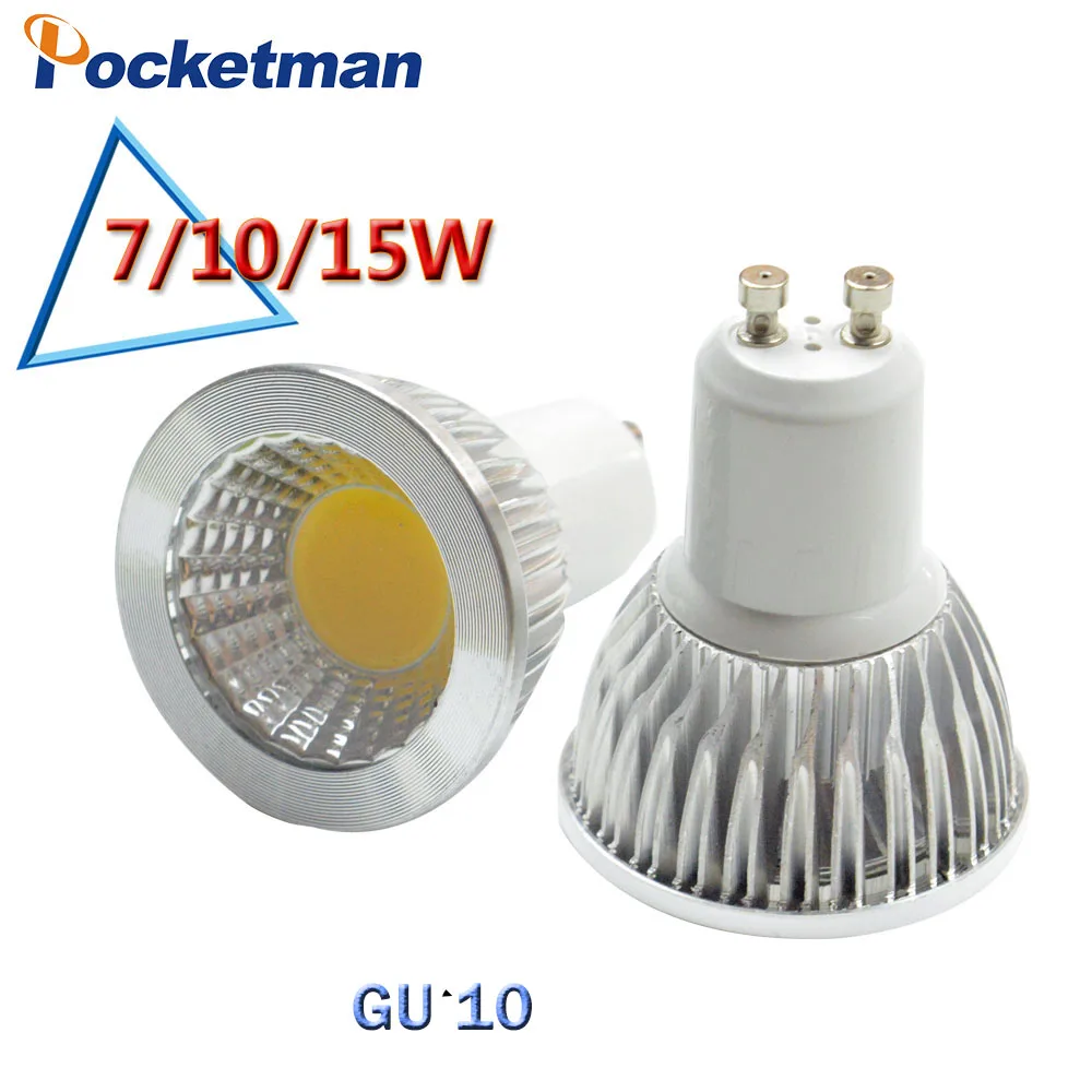 GU10 led lamp 7W 10W 15W LED Super Bright GU10 Bulbs Light Dimmable Led Warm/White 85-265V Spotlight GU 10 base LED Downlight
GU10 led lamp 7W 10W 15W LED Super Bright GU10 Bulbs Light Dimmable Led Warm/White 85-265V Spotlight GU 10 base LED Downlight