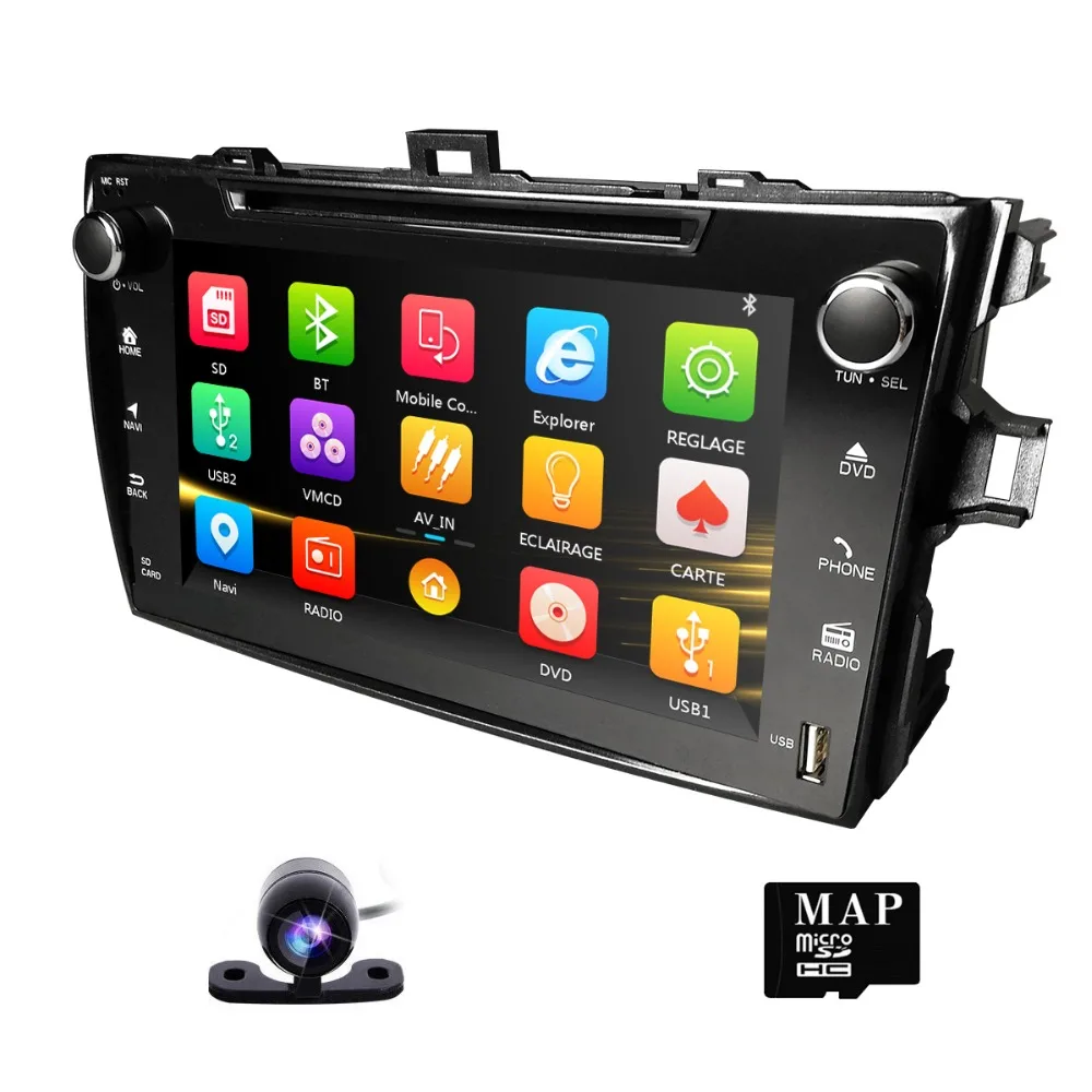 Hizpo AutoRadio 2 din Car DVD Player Tape Recorder For TOYOTA Corolla 2007-2011 BT 3G GPS Navi Audio TV SWC USB Russian menu OBD
Hizpo AutoRadio 2 din Car DVD Player Tape Recorder For TOYOTA Corolla 2007-2011 BT 3G GPS Navi Audio TV SWC USB Russian menu OBD