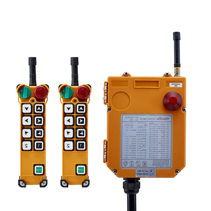 F24-8S Telecontrol radio remote control 2 transmitter and 1receiver universal industrial wireless control Switch crane AC/DC
F24-8S Telecontrol radio remote control 2 transmitter and 1receiver universal industrial wireless control Switch crane AC/DC
