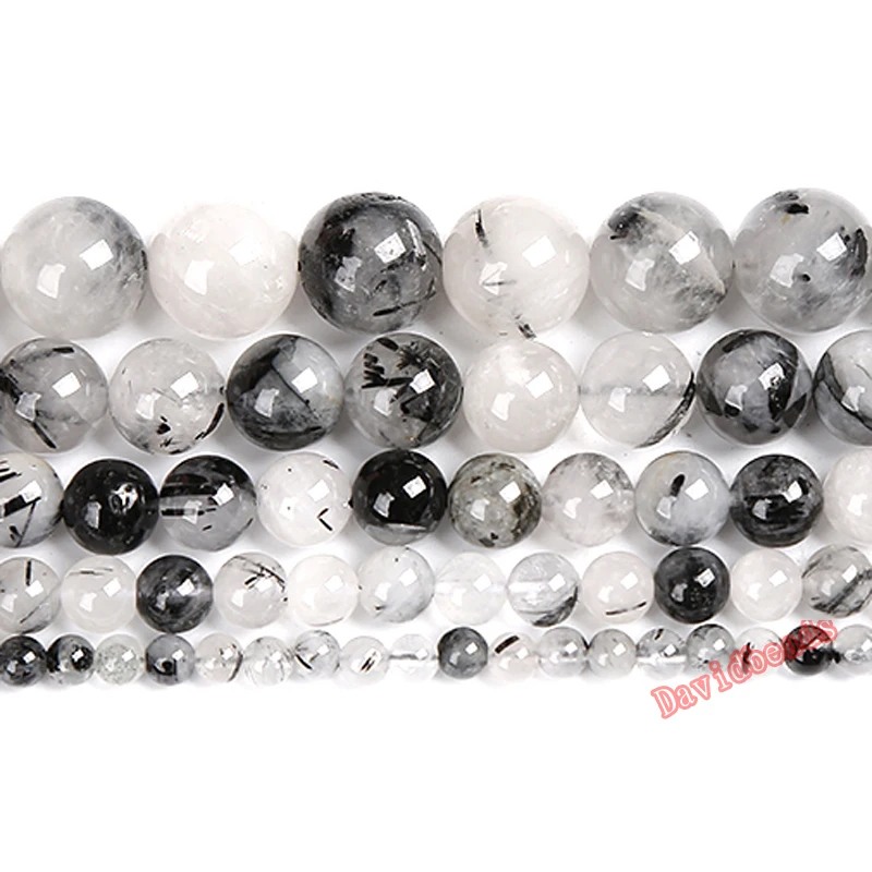 Fctory Price Natural Stone Smooth Black Rutilated Quartz Loose Beads 16" Strand 6 8 10 12 MM Pick Size For Jewelry Making
Fctory Price Natural Stone Smooth Black Rutilated Quartz Loose Beads 16" Strand 6 8 10 12 MM Pick Size For Jewelry Making