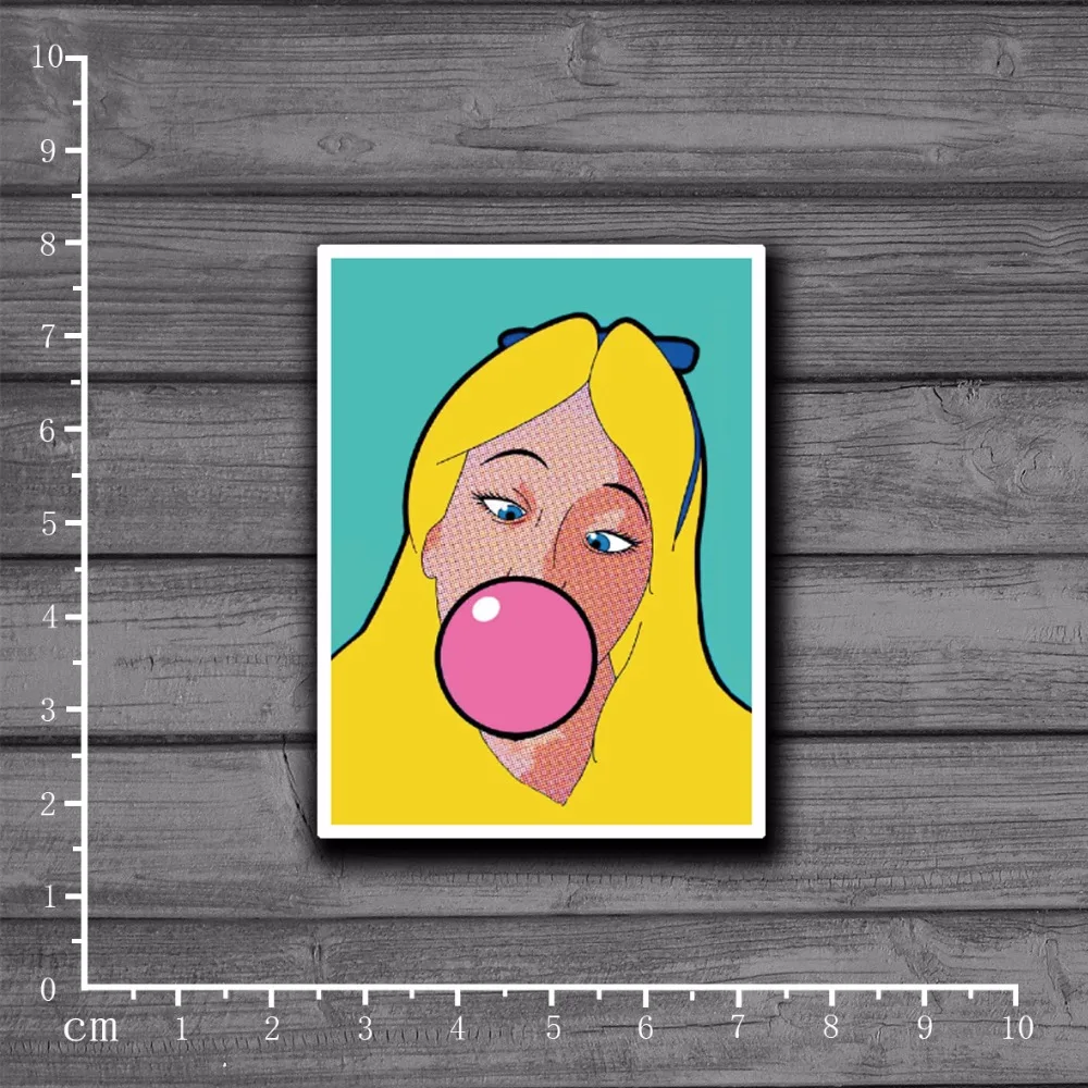 Стикер для скрапбукинга Bubblegum pop beauty On Notebook стикер канцелярских товаров декорация
