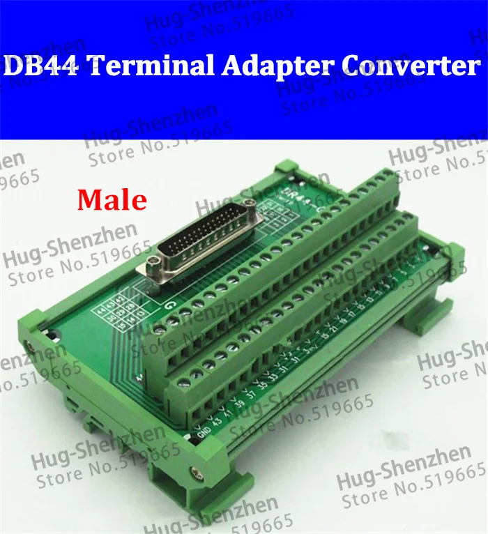 DB44 D-SUB DR-44 44 DR44 DB 44 pins male 44pin port din rail mounting Terminal block adapter converter PCB board Breakout 3 row
DB44 D-SUB DR-44 44 DR44 DB 44 pins male 44pin port din rail mounting Terminal block adapter converter PCB board Breakout 3 row