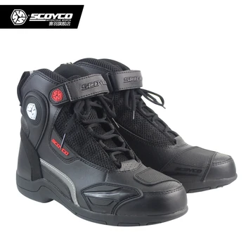 SCOYCO MBT015 Moto Racing Leather Motorcycle Boots Shoes Motorbike Riding Sport Road SPEED Professional motorcycle boots
SCOYCO MBT015 Moto Racing Leather Motorcycle Boots Shoes Motorbike Riding Sport Road SPEED Professional motorcycle boots
