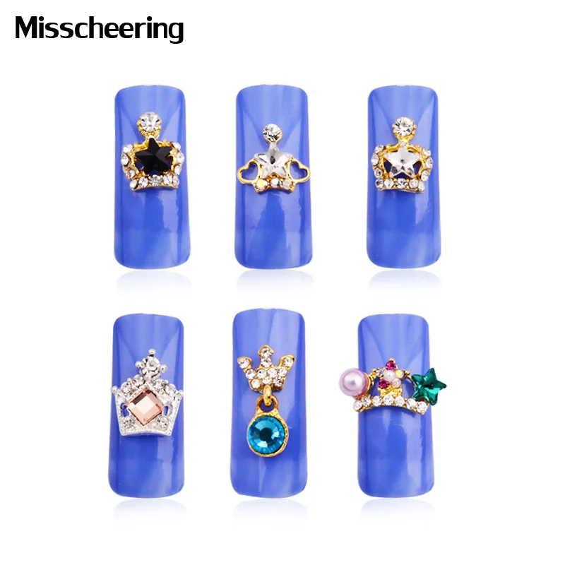 10pcs/pack Gold Silver Crown Alloy 3d Nail Art Decorations Glitter Gems Rhinestone Nail Craft Accessories DIY Charm Nail Jewelry
10pcs/pack Gold Silver Crown Alloy 3d Nail Art Decorations Glitter Gems Rhinestone Nail Craft Accessories DIY Charm Nail Jewelry