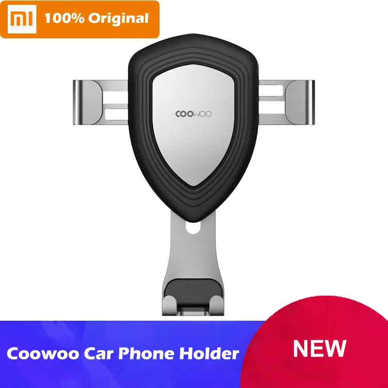 Original Xiaomi Mijia COOWOO Smart Car Bracket Clip Phone Holder with Gravity Sensor One-hand Operation Multi-device Compatible
Original Xiaomi Mijia COOWOO Smart Car Bracket Clip Phone Holder with Gravity Sensor One-hand Operation Multi-device Compatible