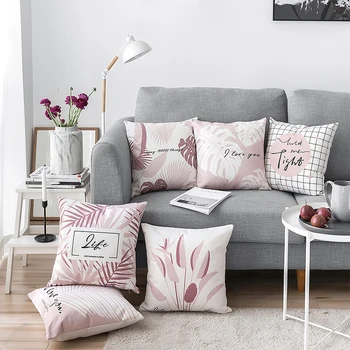 Drop Ship Tropical Leaves Pillow Cover Dusty Pink Cushion Cover Heart Throw Pillow Home Decor Pillowcase Decorative Pillowsham
Drop Ship Tropical Leaves Pillow Cover Dusty Pink Cushion Cover Heart Throw Pillow Home Decor Pillowcase Decorative Pillowsham