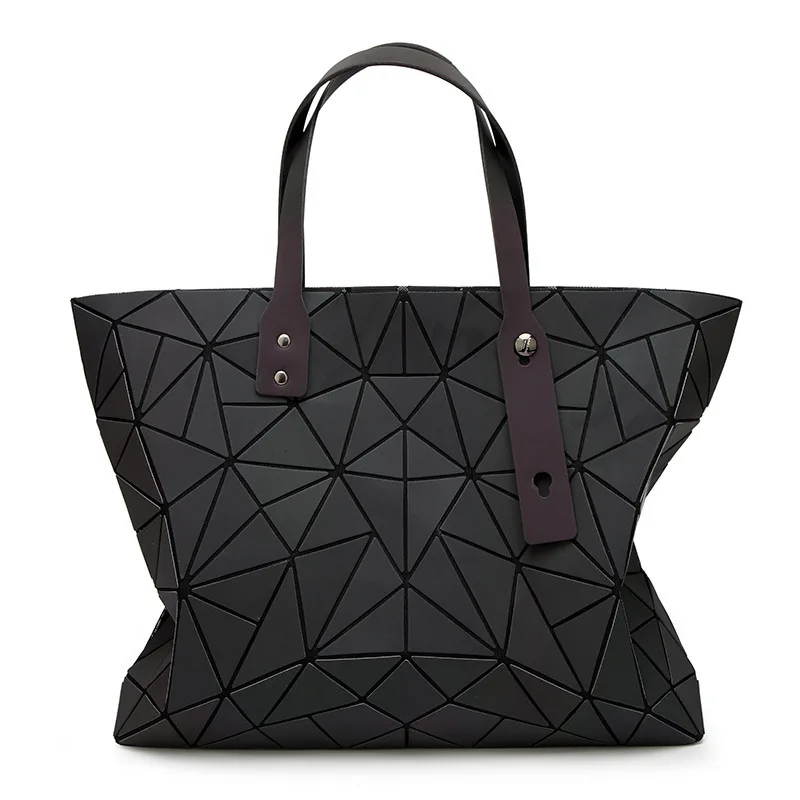 Fashion Luminous Large Bags Women Geometry Shoulder Bags Tote Casual Folding Handbag Purse Clutch Messenger Bag Hologram bolso
Fashion Luminous Large Bags Women Geometry Shoulder Bags Tote Casual Folding Handbag Purse Clutch Messenger Bag Hologram bolso
