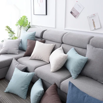 30x45/45x45/40x60/55x55cm solid twill linen cushion cover plain pillowcase sofa chair backrest waist pillow cover
30x45/45x45/40x60/55x55cm solid twill linen cushion cover plain pillowcase sofa chair backrest waist pillow cover