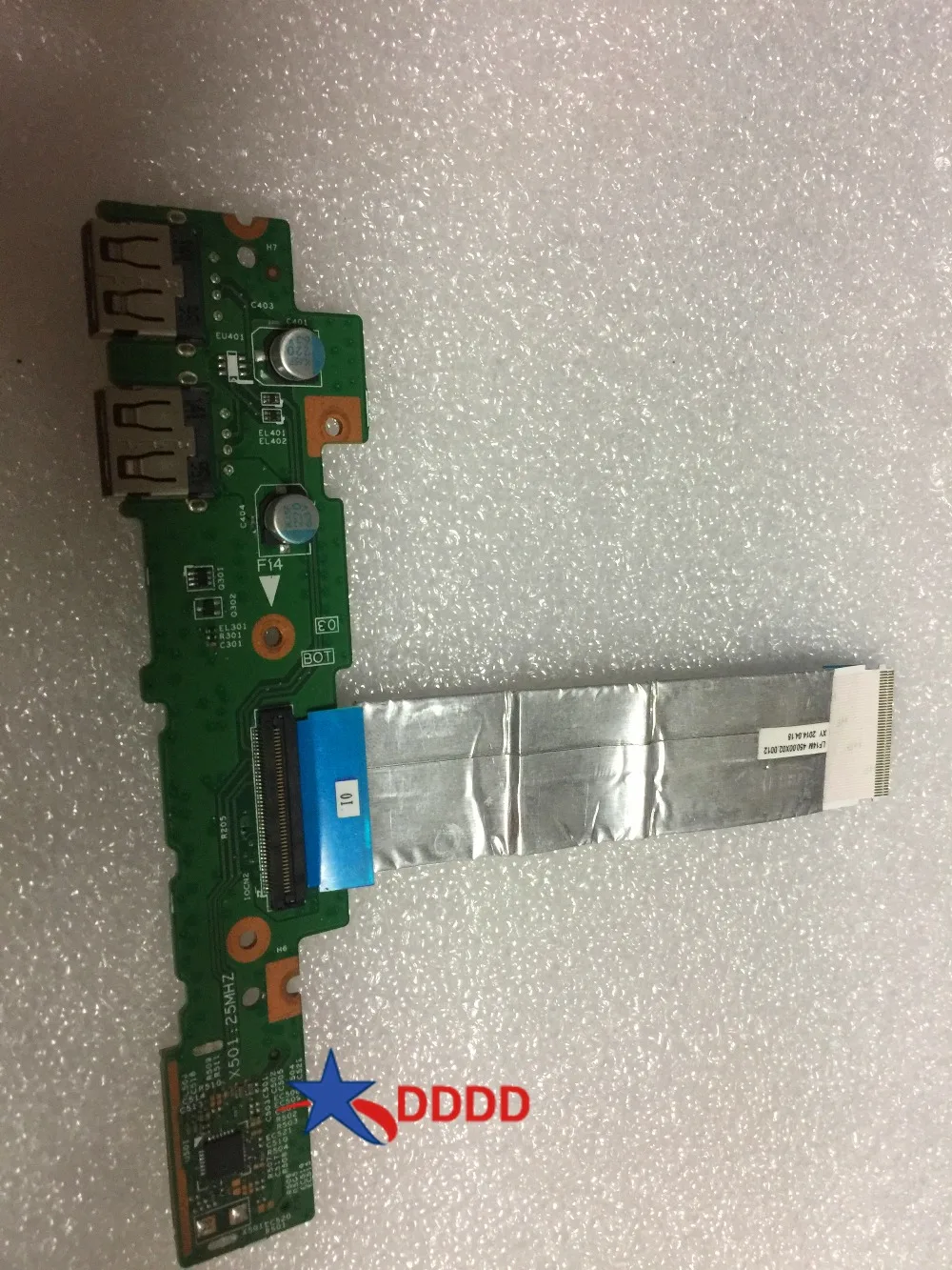 Оригинал для Lenovo Ideapad Flex2 14 USB плата LF14M IO BD 448.00X02.0011 100% работает