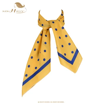 SISHION Yellow Silk Scarf For Women Wrap 70*70cm Square Scarves Women Wraps Polka Dot Bandana Shawl Hijab Wraps Stole SD0016
SISHION Yellow Silk Scarf For Women Wrap 70*70cm Square Scarves Women Wraps Polka Dot Bandana Shawl Hijab Wraps Stole SD0016