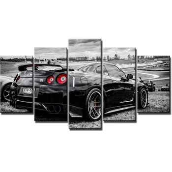 Modern Art Frame HD Printed Wall Canvas Pictures 5 Panel Nissan GTR Home Decoration Car Living Room Paintings Modular Posters
Modern Art Frame HD Printed Wall Canvas Pictures 5 Panel Nissan GTR Home Decoration Car Living Room Paintings Modular Posters