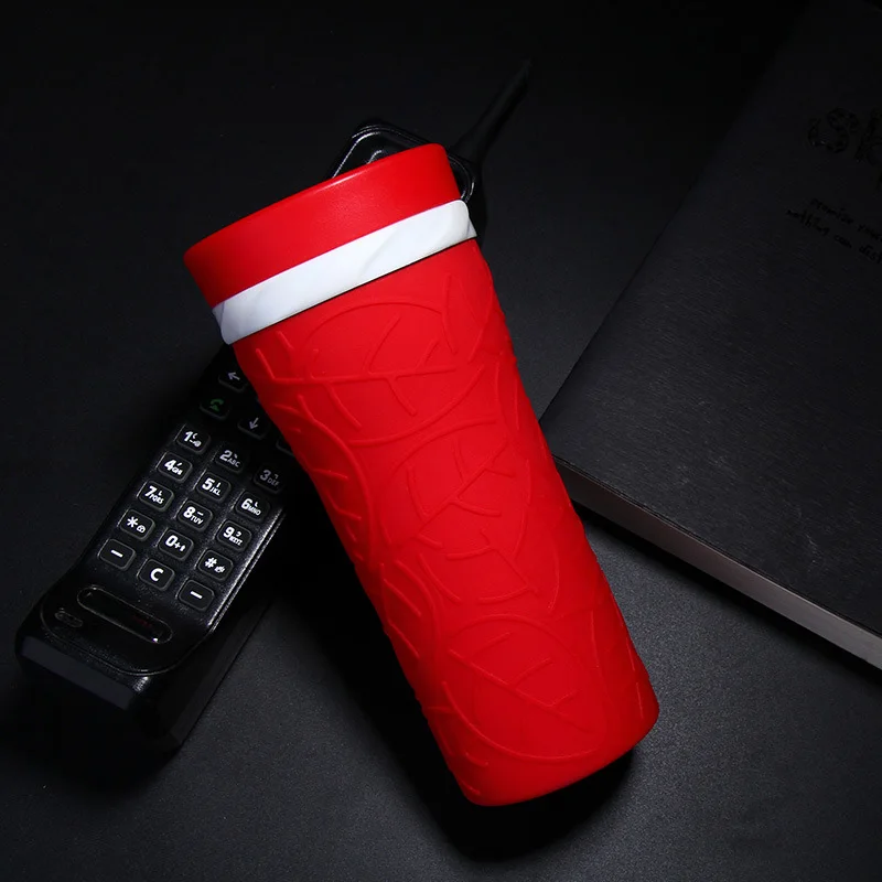 Creative Embossed leaves silicone ceramic Vacuum Flasks cup,fashion ceramic hand Thermoses mug Anti-scalding color Car mugs
Creative Embossed leaves silicone ceramic Vacuum Flasks cup,fashion ceramic hand Thermoses mug Anti-scalding color Car mugs