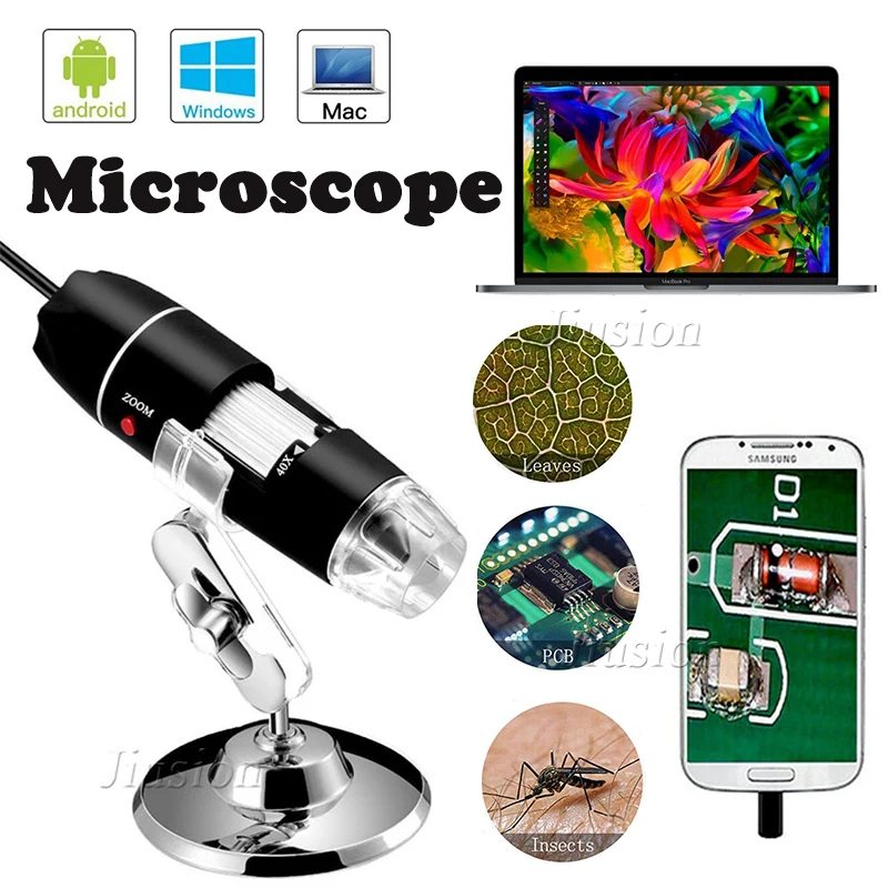 500X-1600X 8 LED Digital Microscope USB Endoscope Camera Microscopio Micro Cam Magnifier Electronic Mini Camera Magnification
500X-1600X 8 LED Digital Microscope USB Endoscope Camera Microscopio Micro Cam Magnifier Electronic Mini Camera Magnification