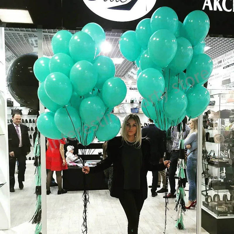 50pcs mint green blue balloons or white latex balloon wedding birthday party decoration kids party toys baby shower peach balls
50pcs mint green blue balloons or white latex balloon wedding birthday party decoration kids party toys baby shower peach balls