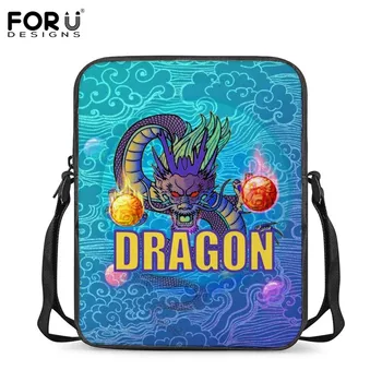 FORUDESIGNS Teen Schoolbag Fashion Small Bags for Student 2019 Cartoon Chinese Dragon Canvas Travel Messenger Boy Girls Book Bag
FORUDESIGNS Teen Schoolbag Fashion Small Bags for Student 2019 Cartoon Chinese Dragon Canvas Travel Messenger Boy Girls Book Bag