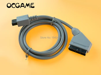 OCGAME High quality 1.8m RGB Scart Cable HD HDTV AV Cord Cable For Wii WII NTSC console 3pcs/lot
OCGAME High quality 1.8m RGB Scart Cable HD HDTV AV Cord Cable For Wii WII NTSC console 3pcs/lot