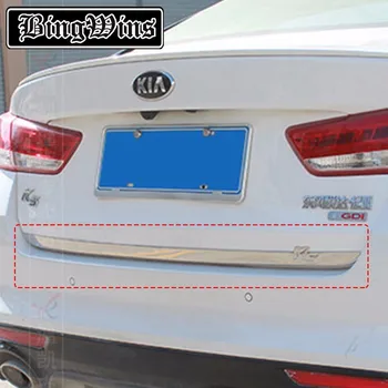 Car Styling Rear Door Tail Gate stainless steel Trim Cover Sticker For KIA K5 2016 Exterior tail door trim Decoration
Car Styling Rear Door Tail Gate stainless steel Trim Cover Sticker For KIA K5 2016 Exterior tail door trim Decoration