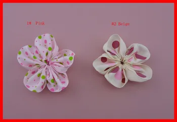 10PCS 8.0cm 3.15" Sweet Polka Dotted Grosgrain Ribbon Fabric Flowers Brooch Corsage No clip Hair flower for Headbands
10PCS 8.0cm 3.15" Sweet Polka Dotted Grosgrain Ribbon Fabric Flowers Brooch Corsage No clip Hair flower for Headbands