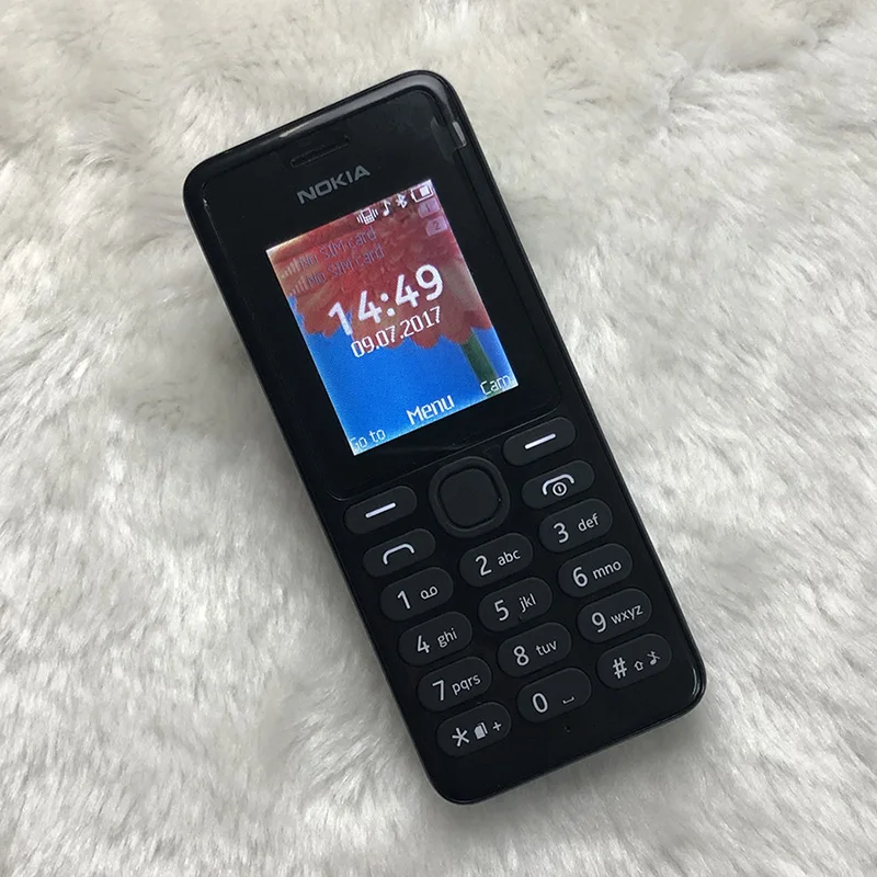 

Original NOKIA 108 Dual Sim Cellphone Refurbished Good Quality 2G GSM Unlocked Nokia 108 DS Mobile Phone