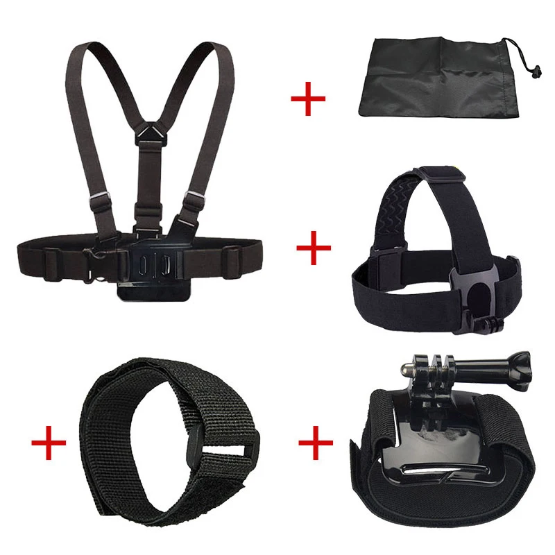 For GoPro Accessories Kit Chest Harness Head Wifi Strap Mount for Gopro Hero 4 3+ SJCAM SJ4000 SJ5000 M10 Xiaomi Yi Eken H9 H9R
For GoPro Accessories Kit Chest Harness Head Wifi Strap Mount for Gopro Hero 4 3+ SJCAM SJ4000 SJ5000 M10 Xiaomi Yi Eken H9 H9R