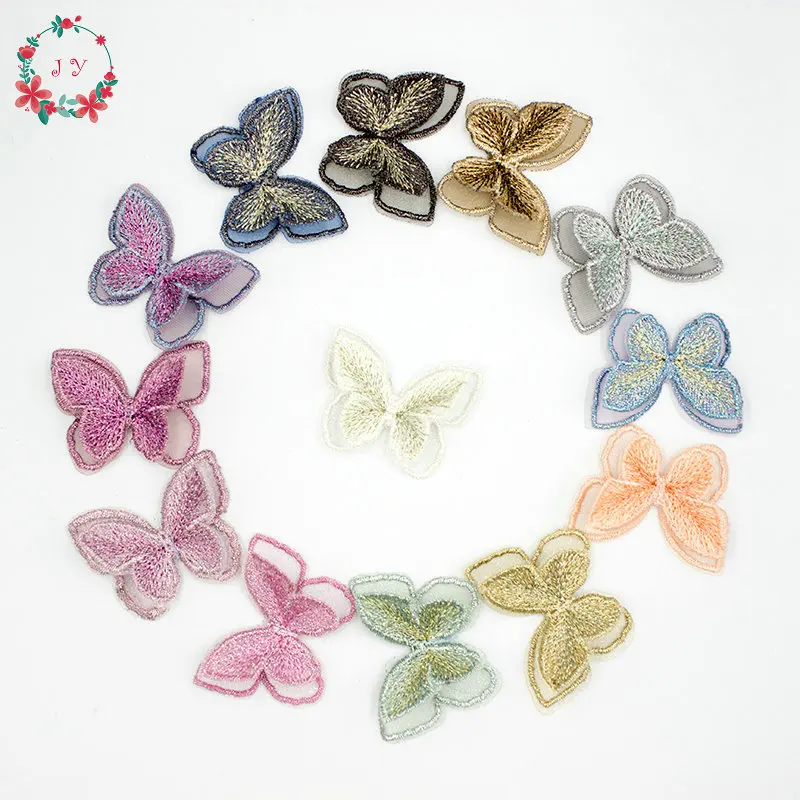 50PCS 3D Embroidery Mesh Butterfly Applique 55mm Translucent Double layer for Party Decor, Doll Embellishment
50PCS 3D Embroidery Mesh Butterfly Applique 55mm Translucent Double layer for Party Decor, Doll Embellishment