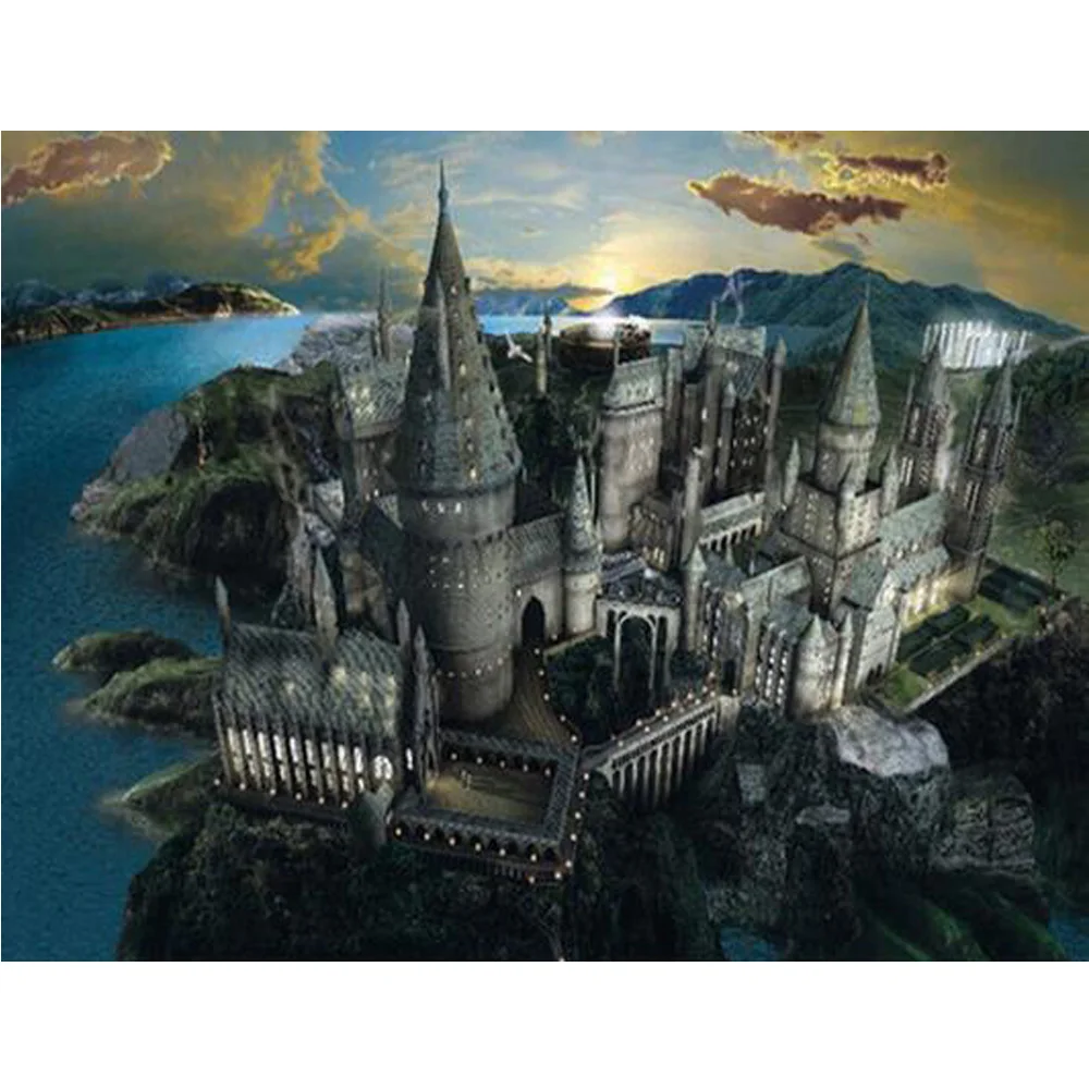 5D DIY Diamond Painting Cross Stitch Harry Potter Castle Full Square Mosaic Diamond Embroidery Home Decor gift YU677
5D DIY Diamond Painting Cross Stitch Harry Potter Castle Full Square Mosaic Diamond Embroidery Home Decor gift YU677
