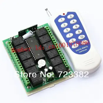 Free postage12 CH RadioController RF Wireless Remote Control Switch RF Wireless Switch system High-power transmitter
Free postage12 CH RadioController RF Wireless Remote Control Switch RF Wireless Switch system High-power transmitter
