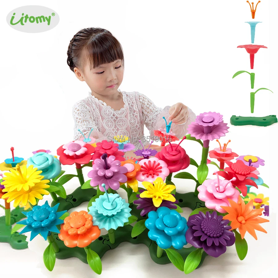 Build A Bouquet Dream Garden Flower Interconnecting Blocks Toys Educational Assembly Blocks Creative DIY Bricks Toys 100pcs set
Build A Bouquet Dream Garden Flower Interconnecting Blocks Toys Educational Assembly Blocks Creative DIY Bricks Toys 100pcs set