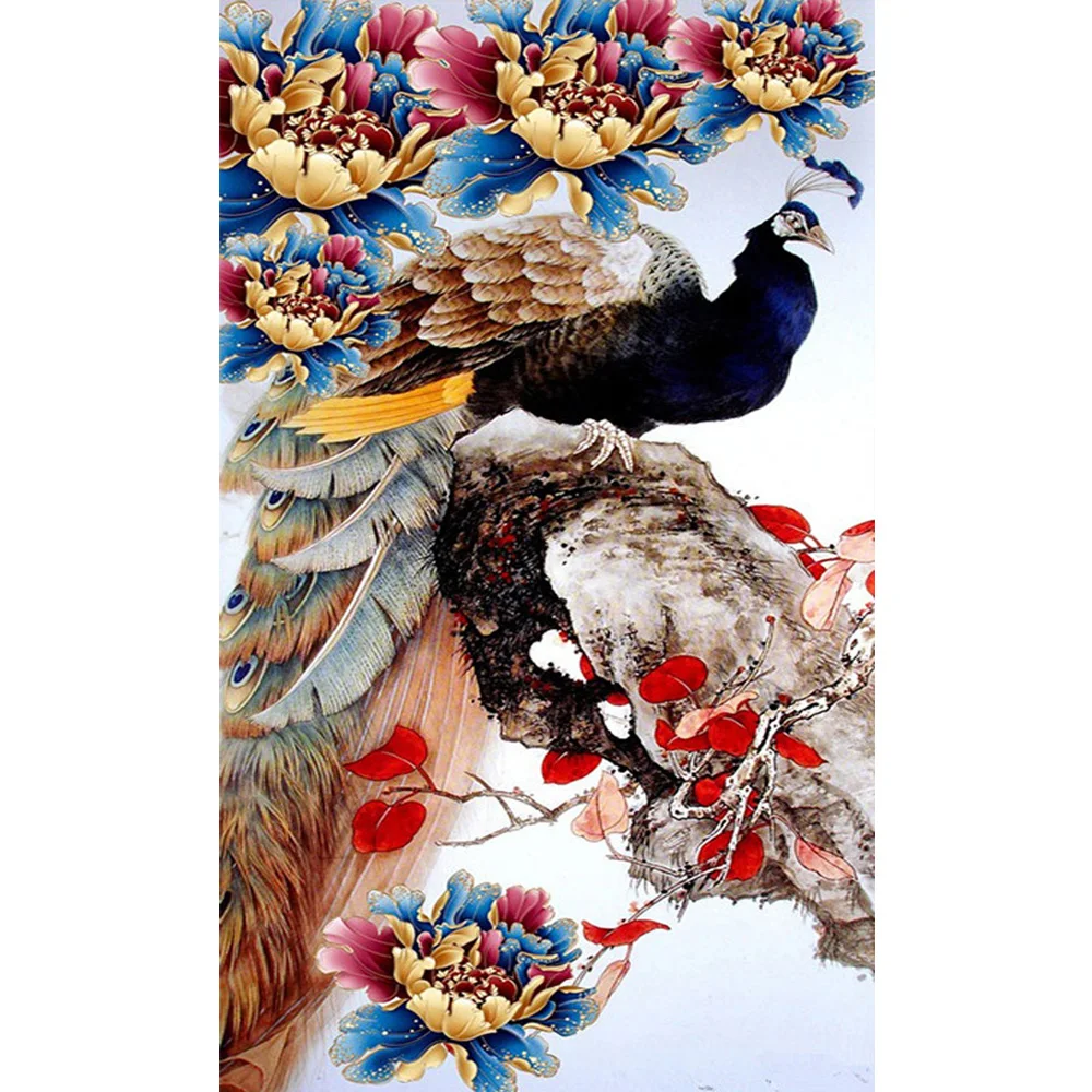 5DDIY Diamond Embroidery Painting Rhinestone Pasted Diamond painting cross Stitch Animal Peacock diamond mosaic Room Decor KL120
5DDIY Diamond Embroidery Painting Rhinestone Pasted Diamond painting cross Stitch Animal Peacock diamond mosaic Room Decor KL120