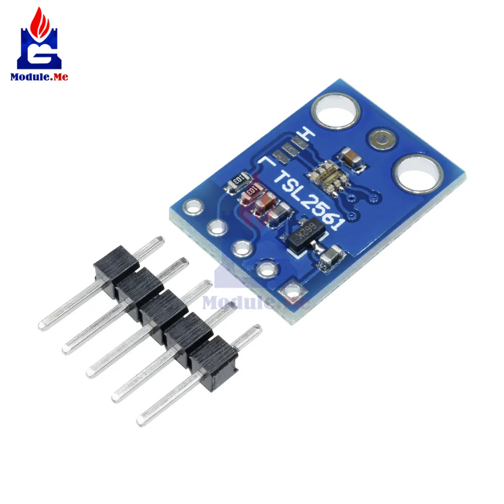 TSL2561 Luminosity Sensor Breakout Infrared Light Sensor Integrating Module IIC I2C Two Analog To Digital Converters 3V 0.6mA
TSL2561 Luminosity Sensor Breakout Infrared Light Sensor Integrating Module IIC I2C Two Analog To Digital Converters 3V 0.6mA