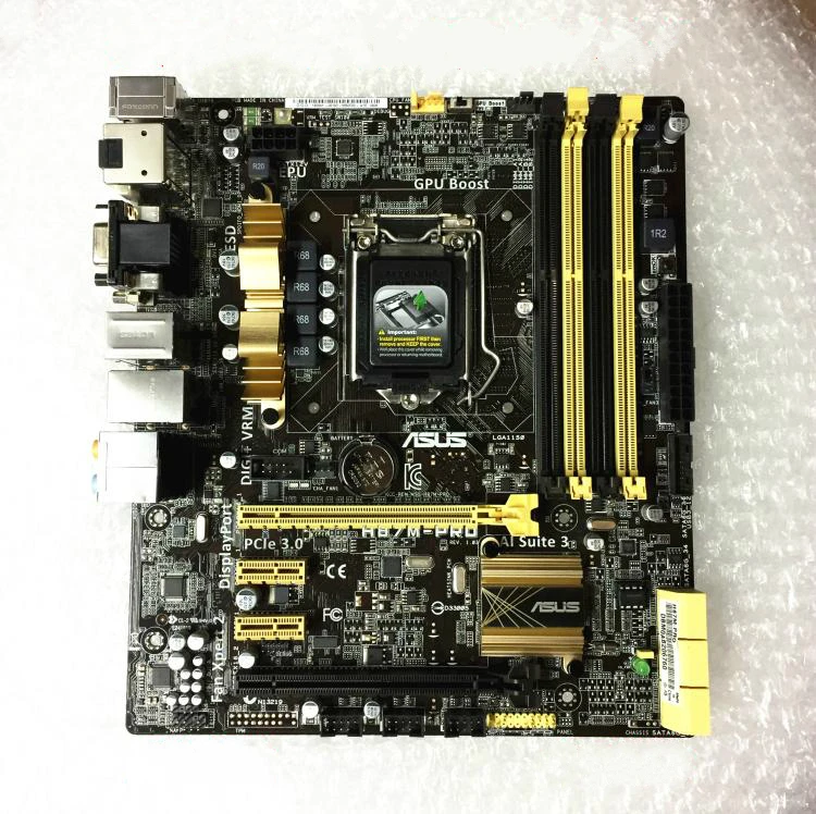 Asus H87M-PRO Original Desktop Motherboard Socket LGA 1150 i7 i5 i3 DDR3 SATA3 UBS3.0 H87 Motherboard
Asus H87M-PRO Original Desktop Motherboard Socket LGA 1150 i7 i5 i3 DDR3 SATA3 UBS3.0 H87 Motherboard