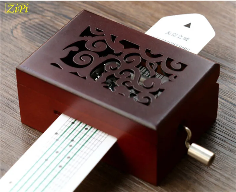 Zipi DIY 15/30 Tones hand shake paper band music music box retro music box wholesale
Zipi DIY 15/30 Tones hand shake paper band music music box retro music box wholesale