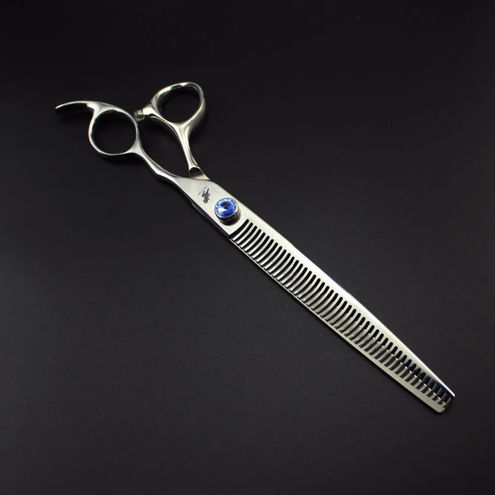 High Quality Japan 440C 8 Inch Pet Dog Grooming Thinning Scissors Grooming Shears for Dogs Thinning Rate 35%
High Quality Japan 440C 8 Inch Pet Dog Grooming Thinning Scissors Grooming Shears for Dogs Thinning Rate 35%