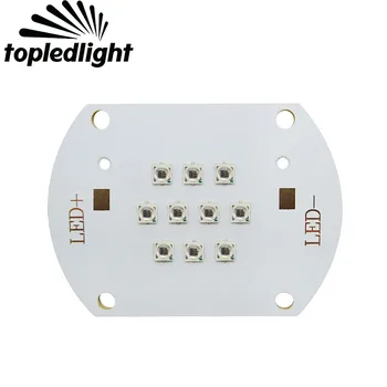 Topledlight Customize 10W Infrared IR Epileds 850nm DC14-17V 350-700mA High Power Multichip Intergrated LED Emitter Lamp Light
Topledlight Customize 10W Infrared IR Epileds 850nm DC14-17V 350-700mA High Power Multichip Intergrated LED Emitter Lamp Light