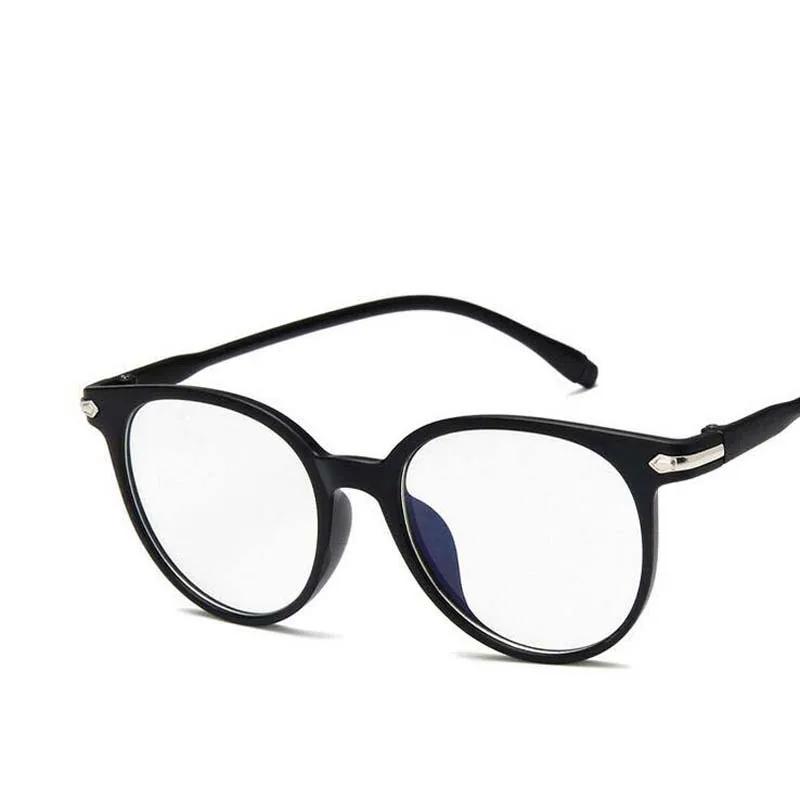 

Fashion Blue-ray Clear Optical Spectacle Frame Brand Anti-fatigue Eyewear Plain Computer Glasses Myopia Lens Frame Unisex